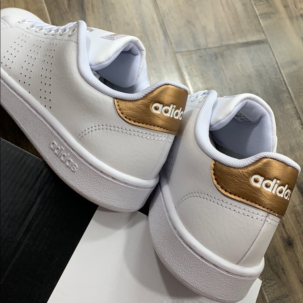 ADIDAS ADVANTAGE WMNS White/gold - Picture 9 of 16